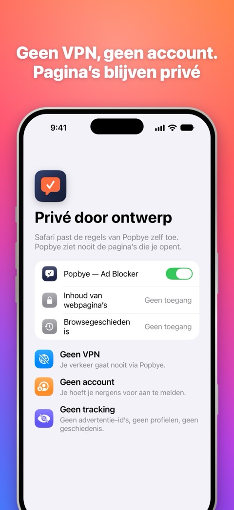 Geen VPN, geen account: je pagina’s blijven privé