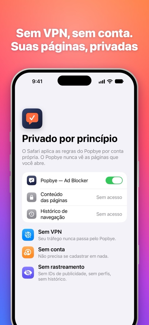 Sem VPN, sem conta: suas páginas, privadas